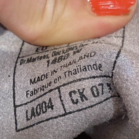 Doc Martin combat boots women's 9 white patent leather - Picture 11 of 11